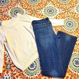 Lucky Brooke slim boot utility jeans